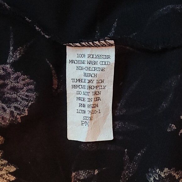 🌸M Petite Jodan Vintage Floral Skirt🌸 - Picture 4 of 4